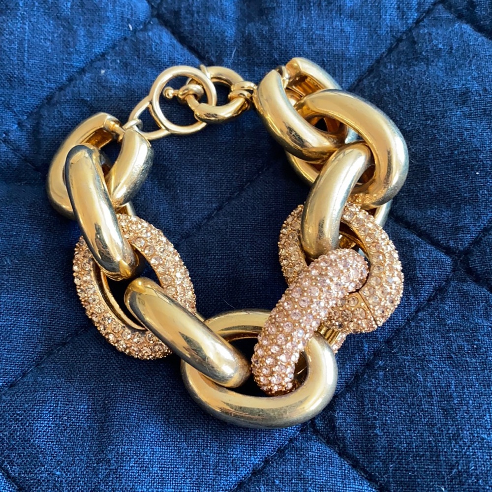 J Crew gold bracelet